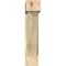 Ekena Millwork Traditional Block Rough Sawn Bracket w/ Offset Brace, Douglas Fir, 8"W x 32"D x 38"H BKT0806X32X38TRA05RDF - alternate 3